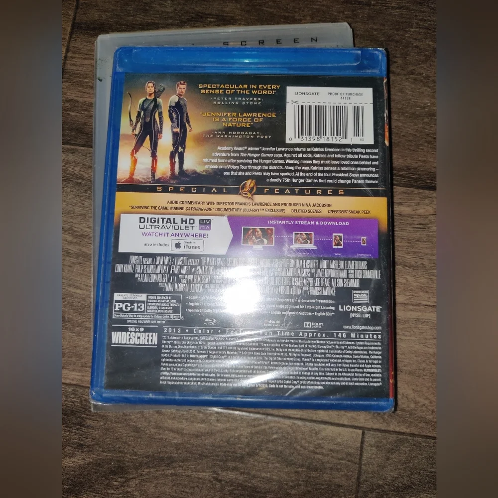 ### 3 DVD The Hunger Games Movies, Catching Fire NWT STILL SEALED - Picture 6 of 8